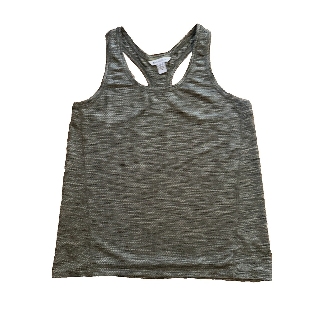 Athleta Women's Size Medium Gray Racerback Tank Top